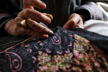 Kashmiri embroidery : A testament to the rich cultural heritage of the valley of Kashmir.
